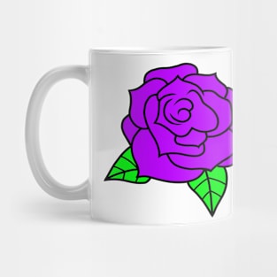 Purple Roses Mug